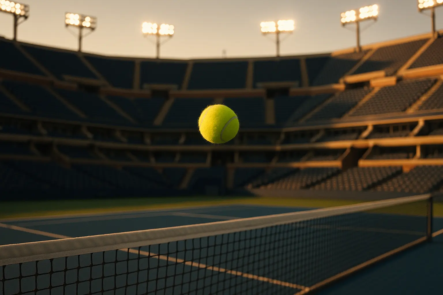 Tennis stadium court